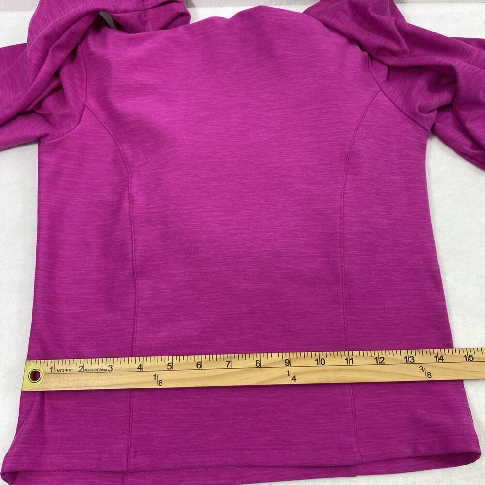 Victoria Secret On Point Running Jacket Women Medium Hoodie Thumb Holes Athletic - Picture 8 of 10
